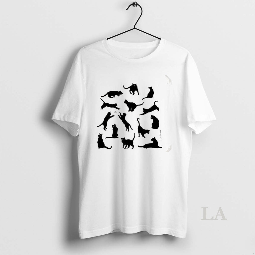 Original Black Cat Silhouettes - Adult & Kids T-Shirts, Sweatshirts & Hoodies apparel design preview 1