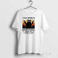 Original Black Cat Gun I Fully Intend To Haunt People - Adult & Kids T-Shirts, Sweatshirts & Hoodies apparel design preview 1