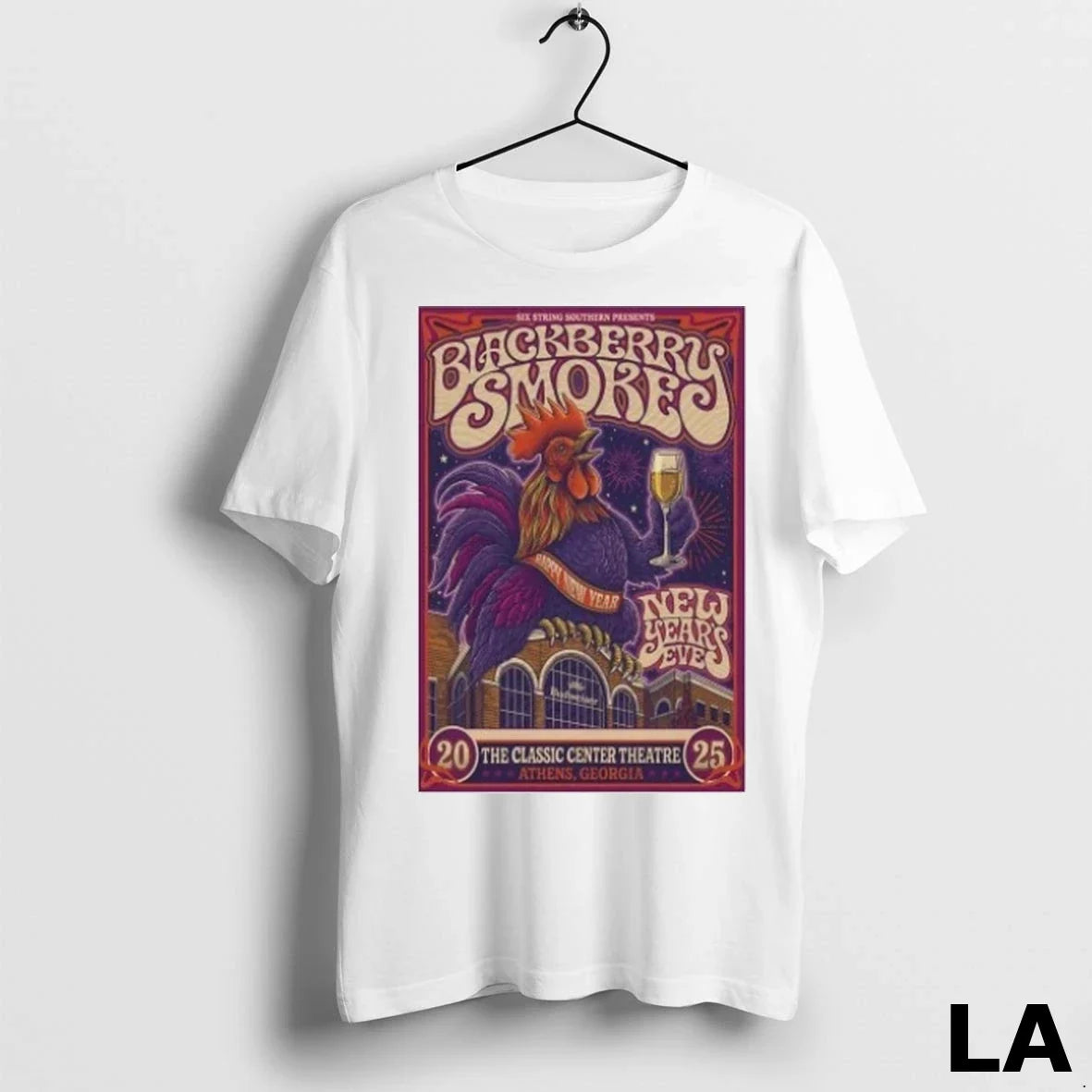 Original Blackberry Smoke Nye Shows 2025 Classic - Adult & Kids T-Shirts, Sweatshirts & Hoodies apparel design preview 1