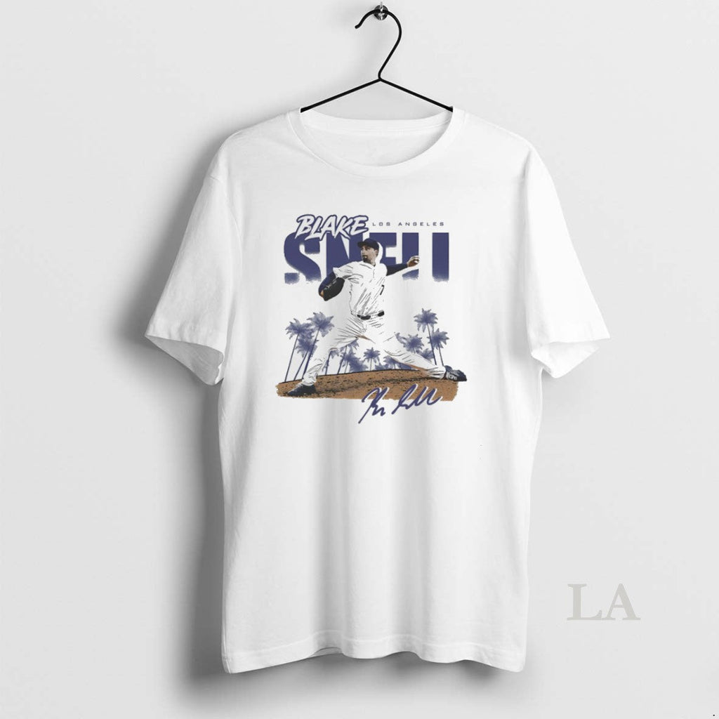 Original Blake Snell Los Angeles Dodgers Dissolve - Adult & Kids T-Shirts, Sweatshirts & Hoodies apparel design preview 1