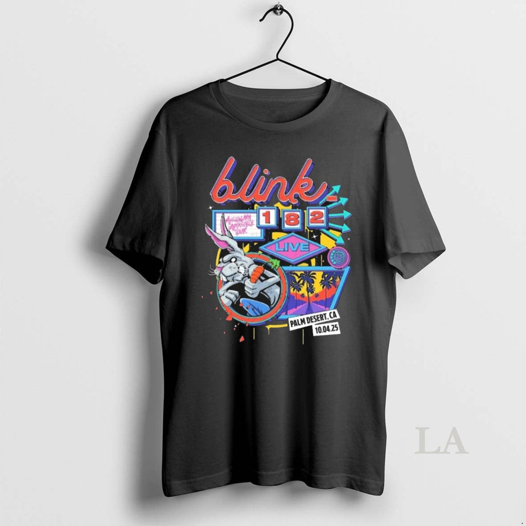 Original Blink 182 Missionary Impossible Tour Palm - Adult & Kids T-Shirts, Sweatshirts & Hoodies apparel design preview 1