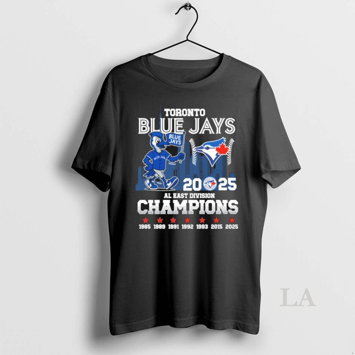 Original Blue Jays Mascot Parade Al East Champions - Adult & Kids T-Shirts, Sweatshirts & Hoodies apparel design preview 1