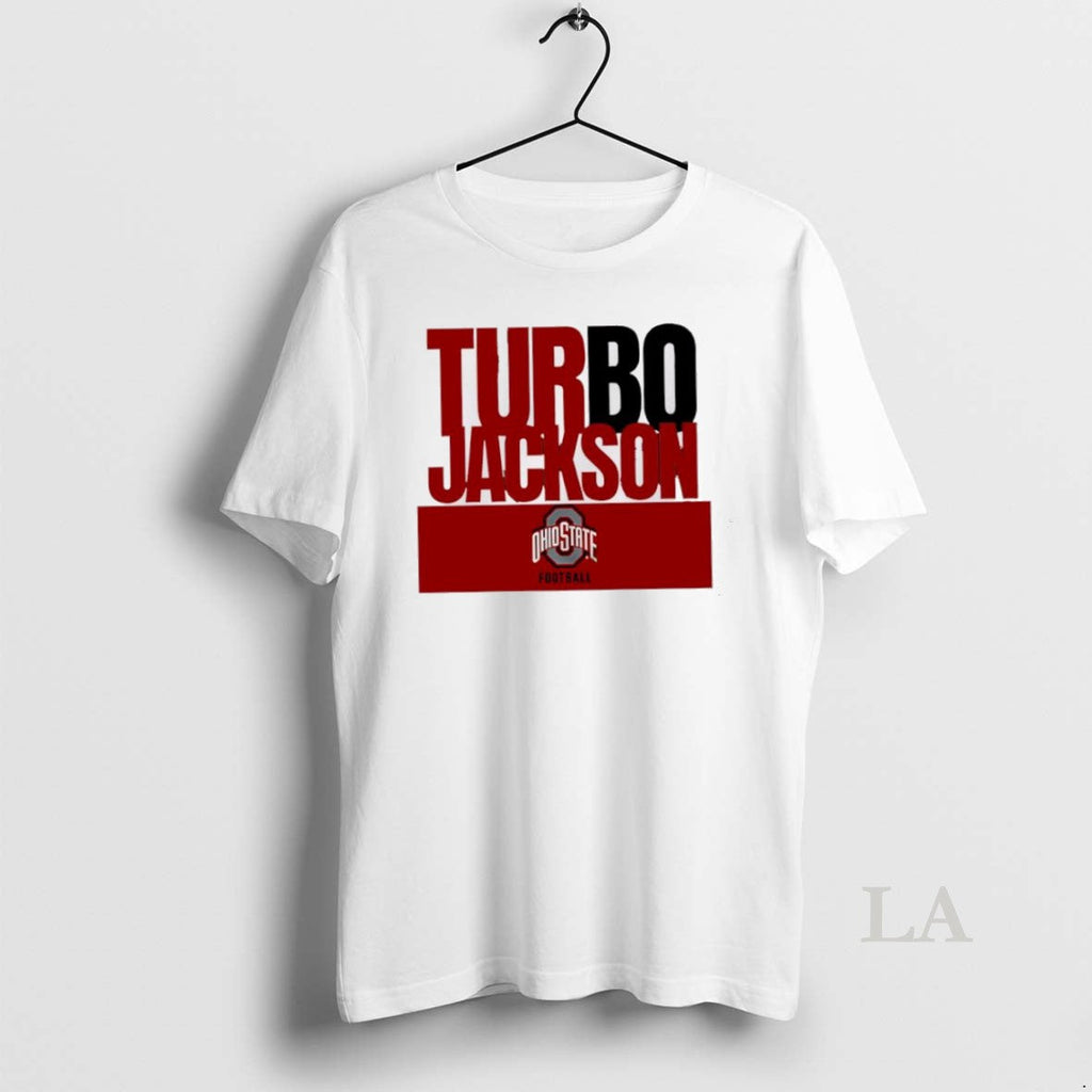 Original Bo Jackson Turbo Ohio State Football Logo - Adult & Kids T-Shirts, Sweatshirts & Hoodies apparel design preview 1