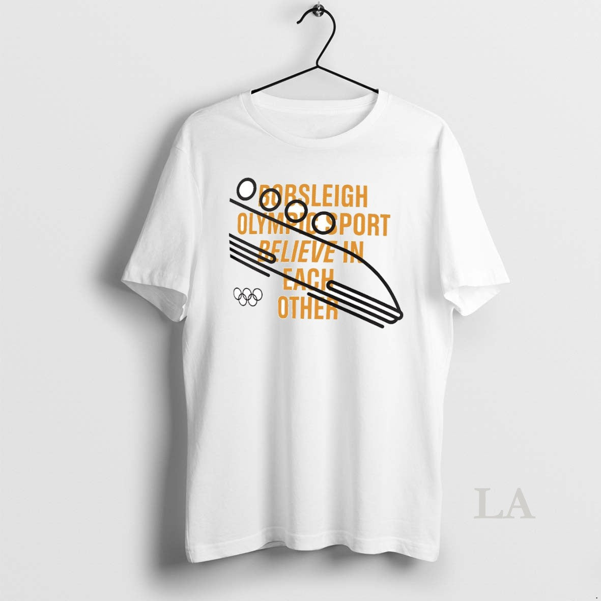 Original Bobsleigh Olympic Sport Believe In Each - Adult & Kids T-Shirts, Sweatshirts & Hoodies apparel design preview 1