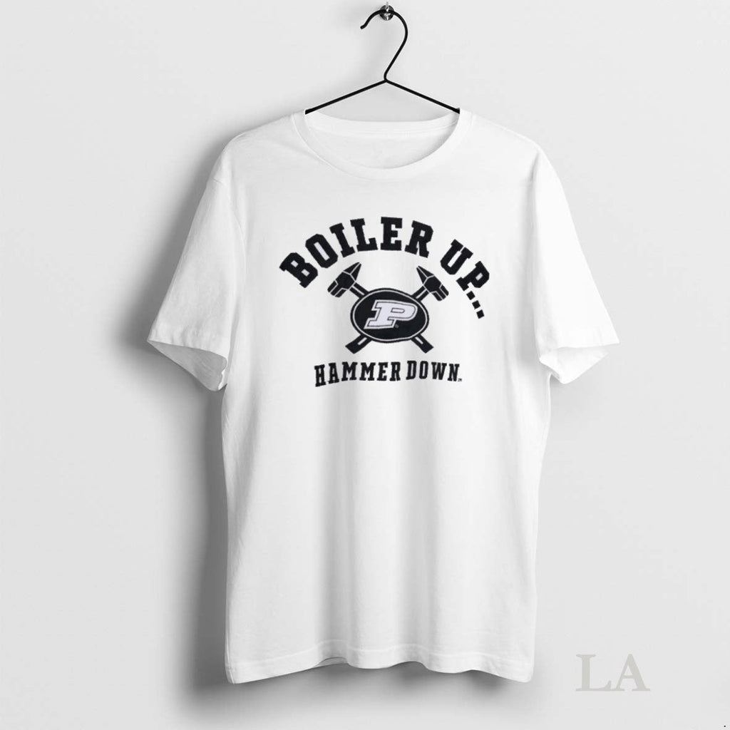 Original Boiler Up Hammer Down Purdue Boilermakers - Adult & Kids T-Shirts, Sweatshirts & Hoodies apparel design preview 1