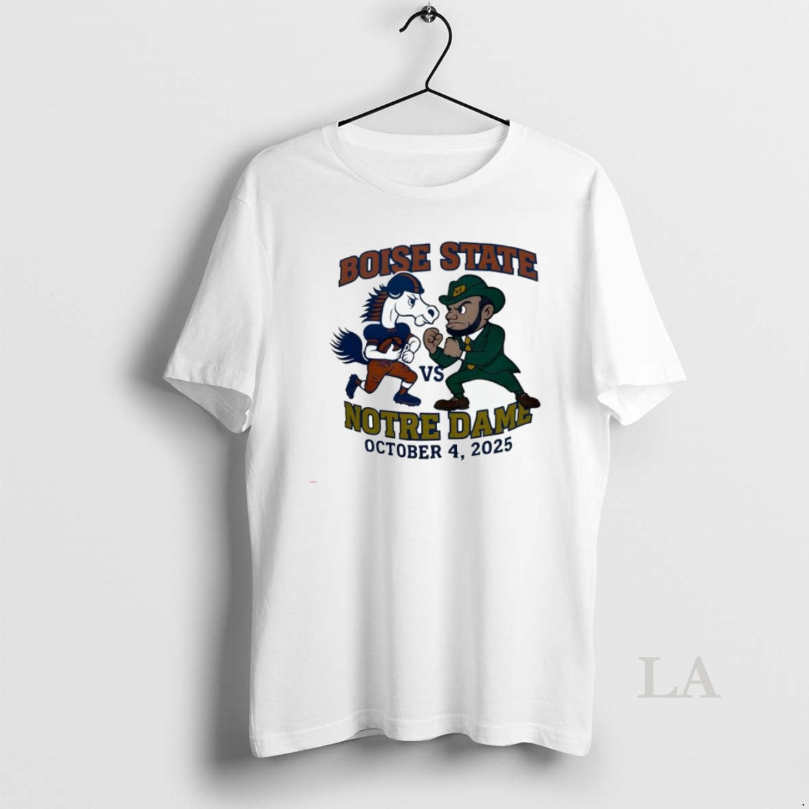 Original Boise State And Notre Dame Scheduled For - Adult & Kids T-Shirts, Sweatshirts & Hoodies apparel design preview 1