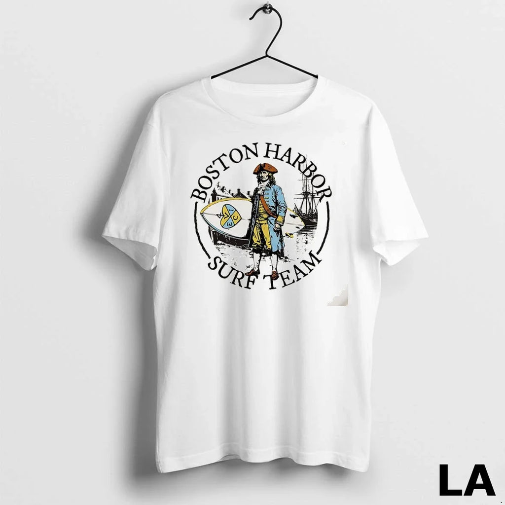 Original Boston Harbor Surf Team Logo - Adult & Kids T-Shirts, Sweatshirts & Hoodies apparel design preview 1