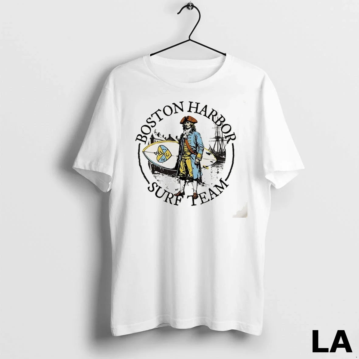 Original Boston Harbor Surf Team Logo - Adult & Kids T-Shirts, Sweatshirts & Hoodies apparel design preview 1