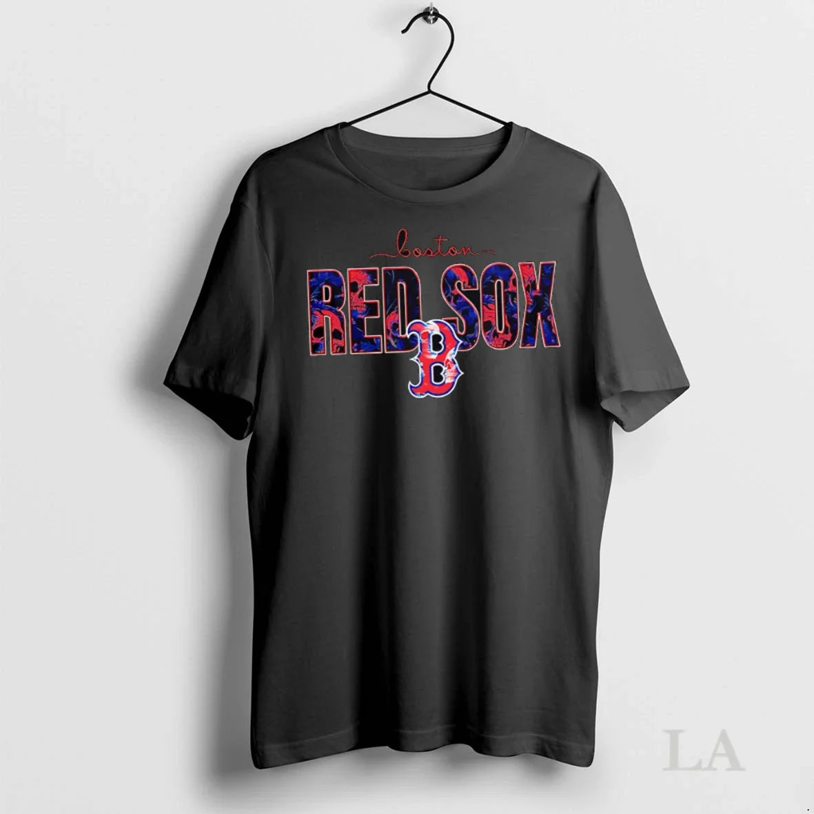 Original Boston Red Sox Floral Graphic Baseball - Adult & Kids T-Shirts, Sweatshirts & Hoodies apparel design preview 1