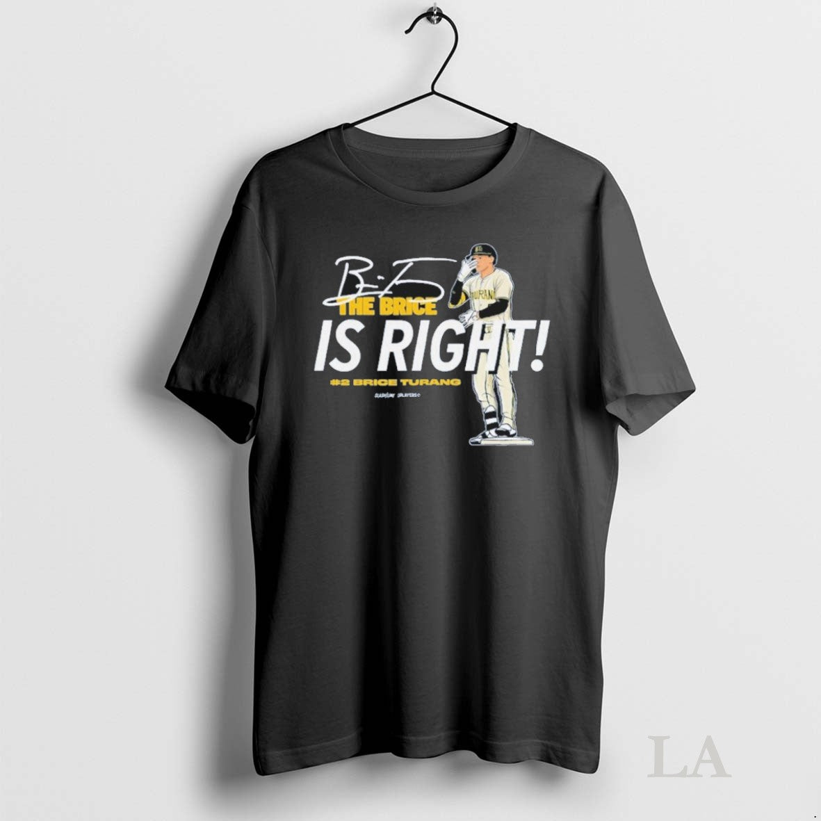 Original Brice Turang The Is Right - Adult & Kids T-Shirts, Sweatshirts & Hoodies apparel design preview 1