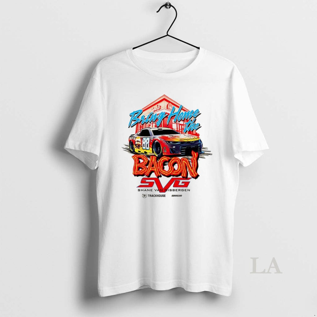 Original Bring Home The Bacon Shane Van Gisbergen - Adult & Kids T-Shirts, Sweatshirts & Hoodies apparel design preview 1