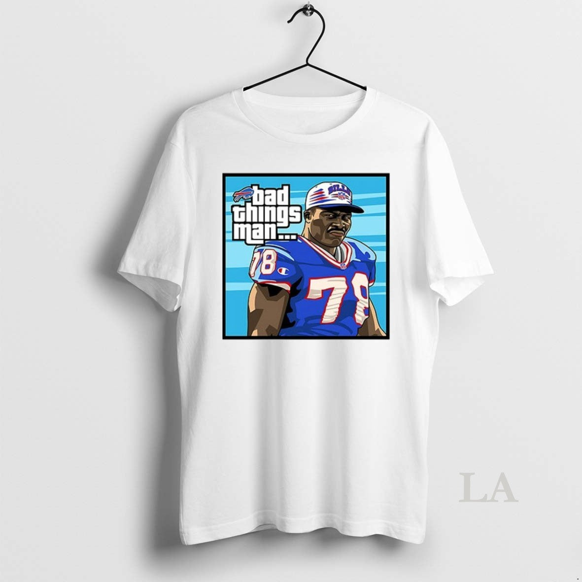 Original Bruce Smith Bad Things Man Ceramic And - Adult & Kids T-Shirts, Sweatshirts & Hoodies apparel design preview 1