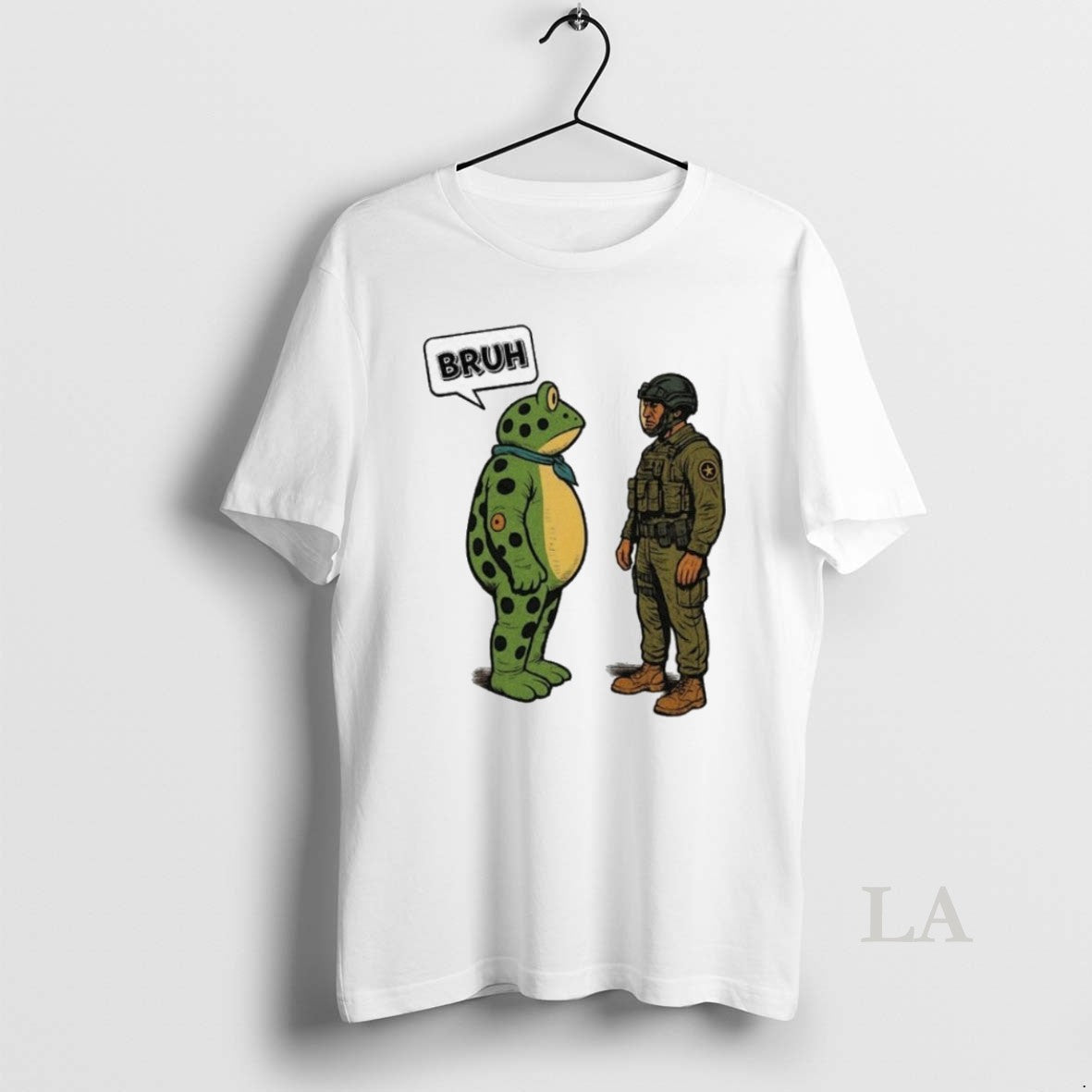 Original Bruh Portland Frog Protest - Adult & Kids T-Shirts, Sweatshirts & Hoodies apparel design preview 1