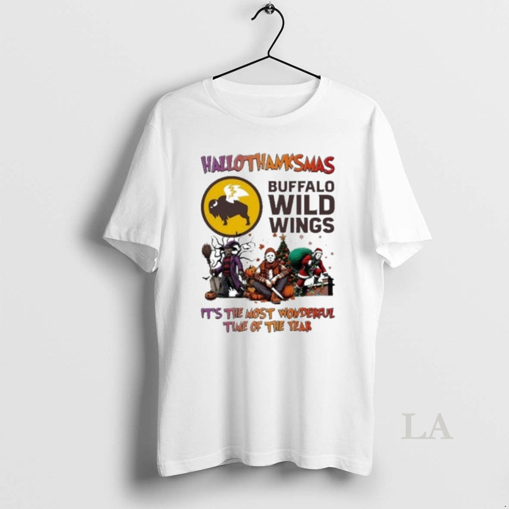 Original Buffalo Wild Wings Horror Film - Adult & Kids T-Shirts, Sweatshirts & Hoodies apparel design preview 1