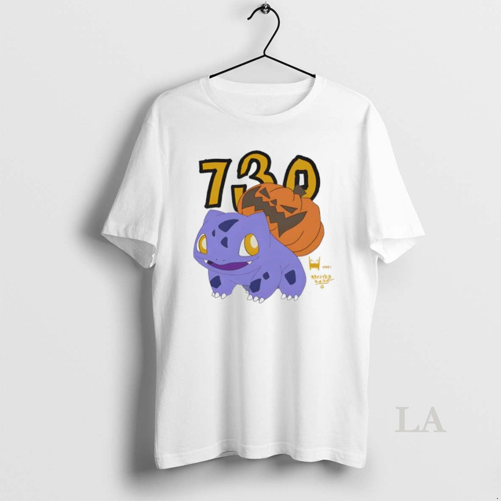 Original Bulbasaur 730 Halloween - Adult & Kids T-Shirts, Sweatshirts & Hoodies apparel design preview 1