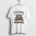 Original Bulldog Never Retreat Surrender Usmc Marine - Adult & Kids T-Shirts, Sweatshirts & Hoodies apparel design preview 1