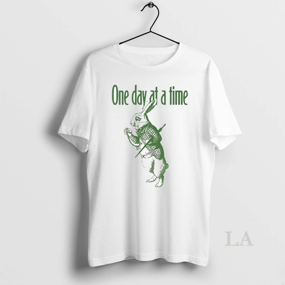 Original Bunny One Day At A Time Ceramic And Classic - Adult & Kids T-Shirts, Sweatshirts & Hoodies apparel design preview 1