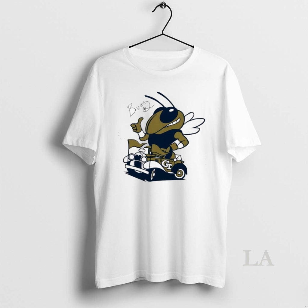 Original Buzz Mascot Of Georgia Tech Yellow Jackets - Adult & Kids T-Shirts, Sweatshirts & Hoodies apparel design preview 1
