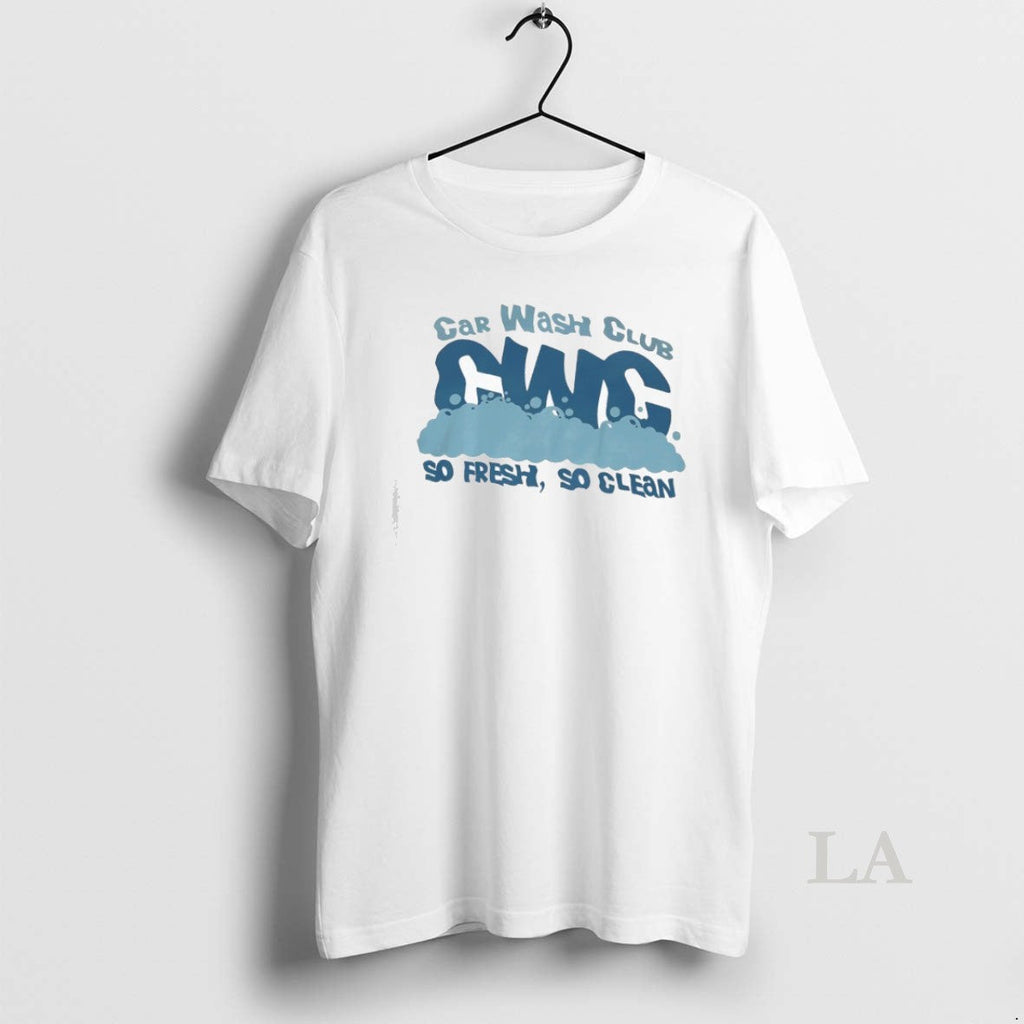 Original Cwc Car Wash Club So Fresh Clean - Adult & Kids T-Shirts, Sweatshirts & Hoodies apparel design preview 1