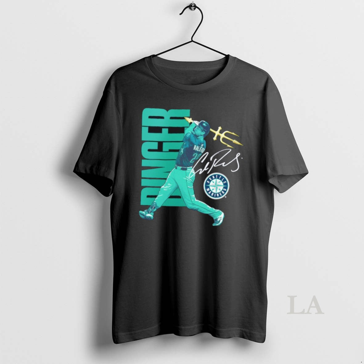 Original Cal Raleigh Mlb Seattle Mariners - Adult & Kids T-Shirts, Sweatshirts & Hoodies apparel design preview 1