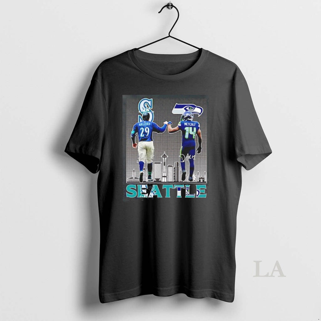 Original Cal Raleigh X Dk Metcalf Seattle Sports - Adult & Kids T-Shirts, Sweatshirts & Hoodies apparel design preview 1