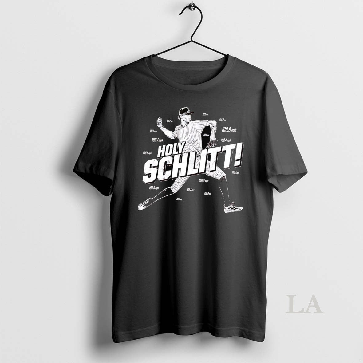 Original Cam Schlittler Pitching Holy Schlitt Yankees - Adult & Kids T-Shirts, Sweatshirts & Hoodies apparel design preview 1