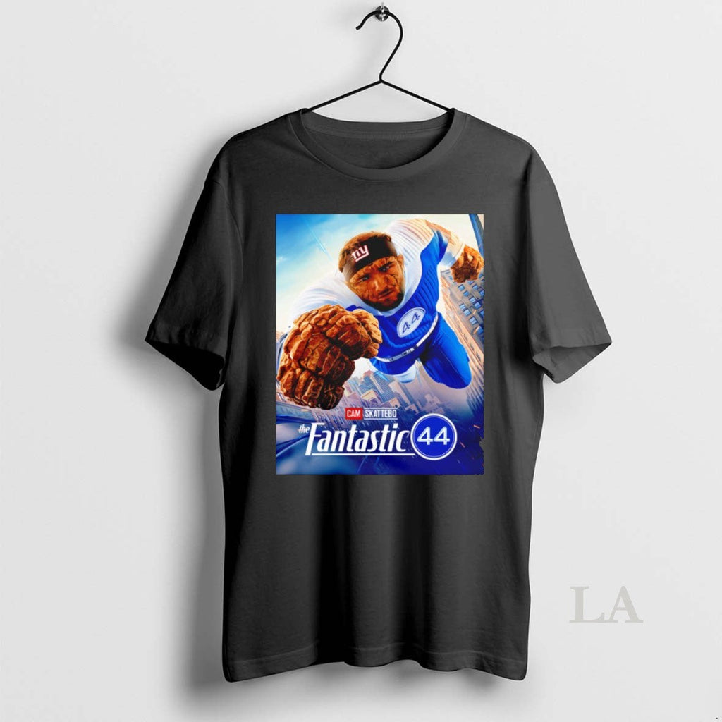 Original Cam Skattebo X New York Giants The Fantastic - Adult & Kids T-Shirts, Sweatshirts & Hoodies apparel design preview 1
