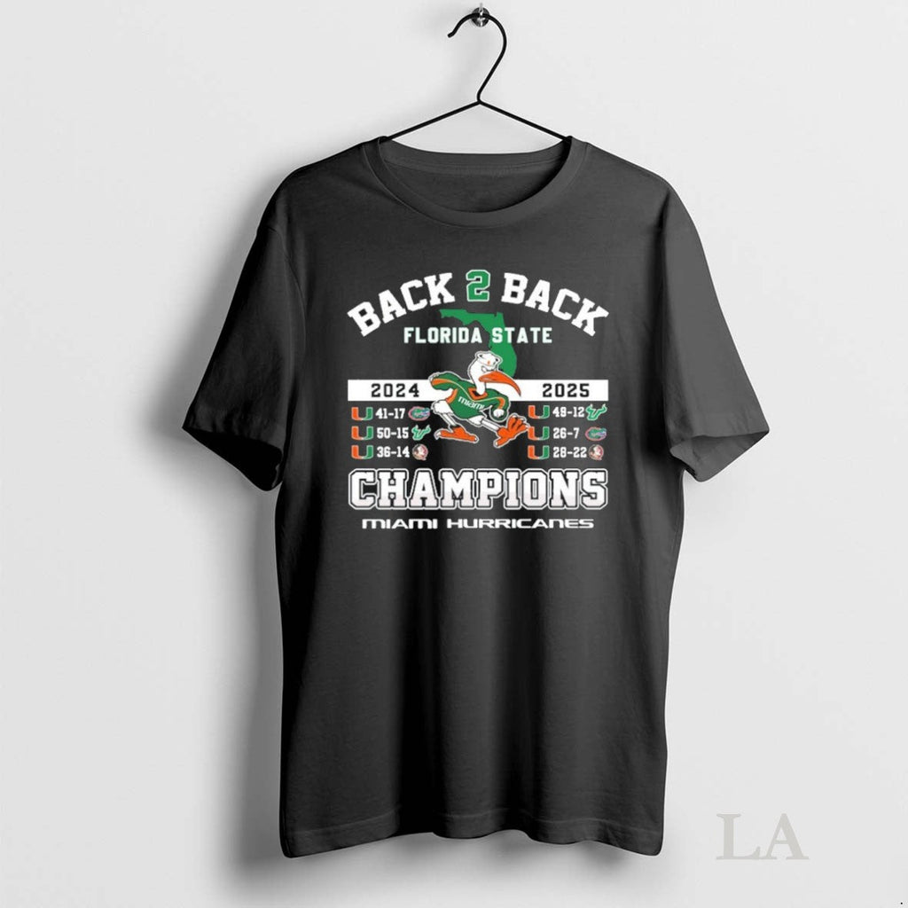 Original Canes B2b State Champs - Adult & Kids T-Shirts, Sweatshirts & Hoodies apparel design preview 1