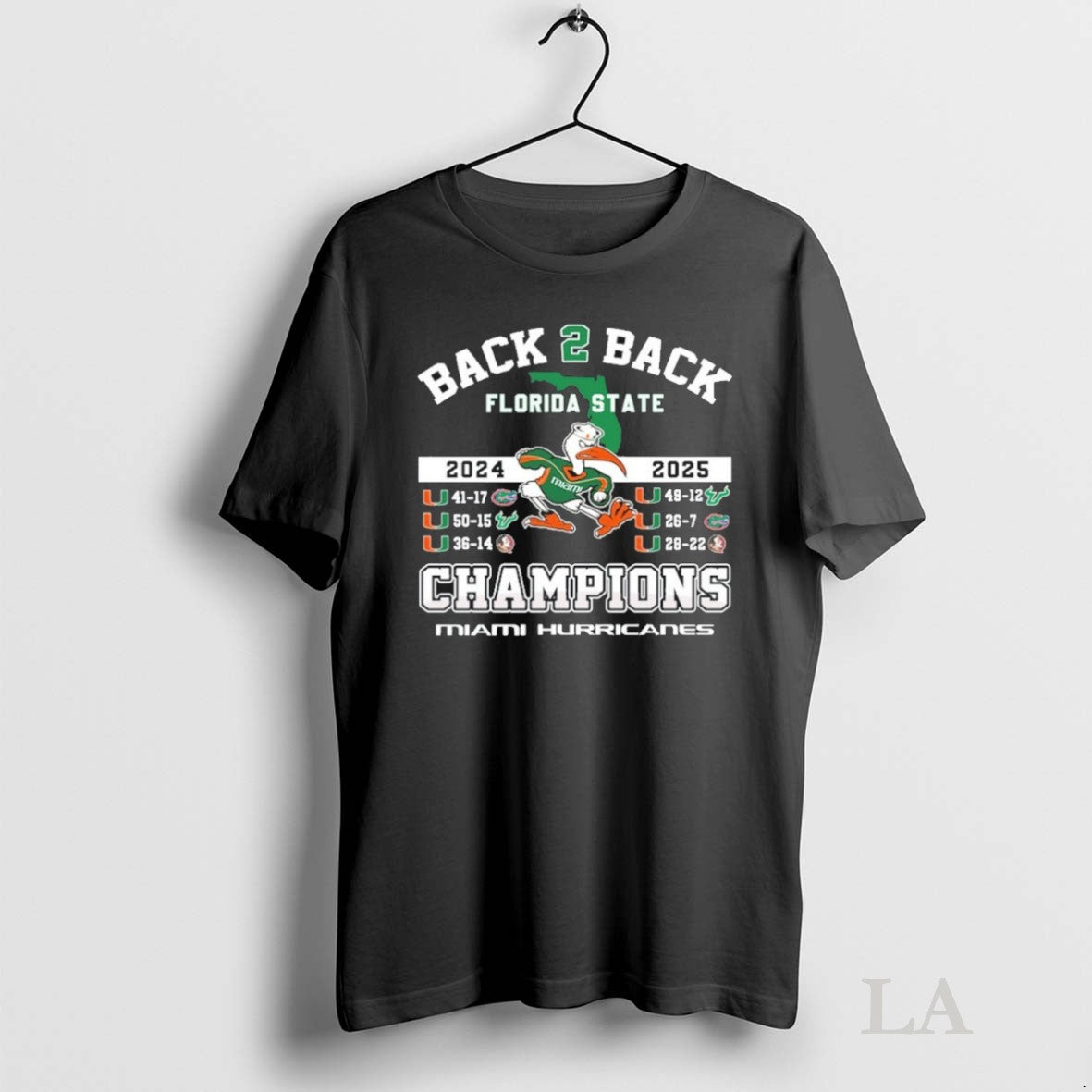 Original Canes B2b State Champs - Adult & Kids T-Shirts, Sweatshirts & Hoodies apparel design preview 1