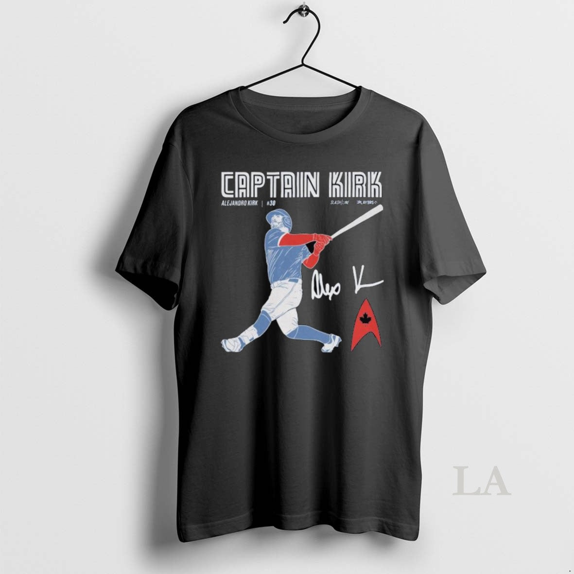 Original Captain Alejandro Kirk Toronto Blue Jays - Adult & Kids T-Shirts, Sweatshirts & Hoodies apparel design preview 1
