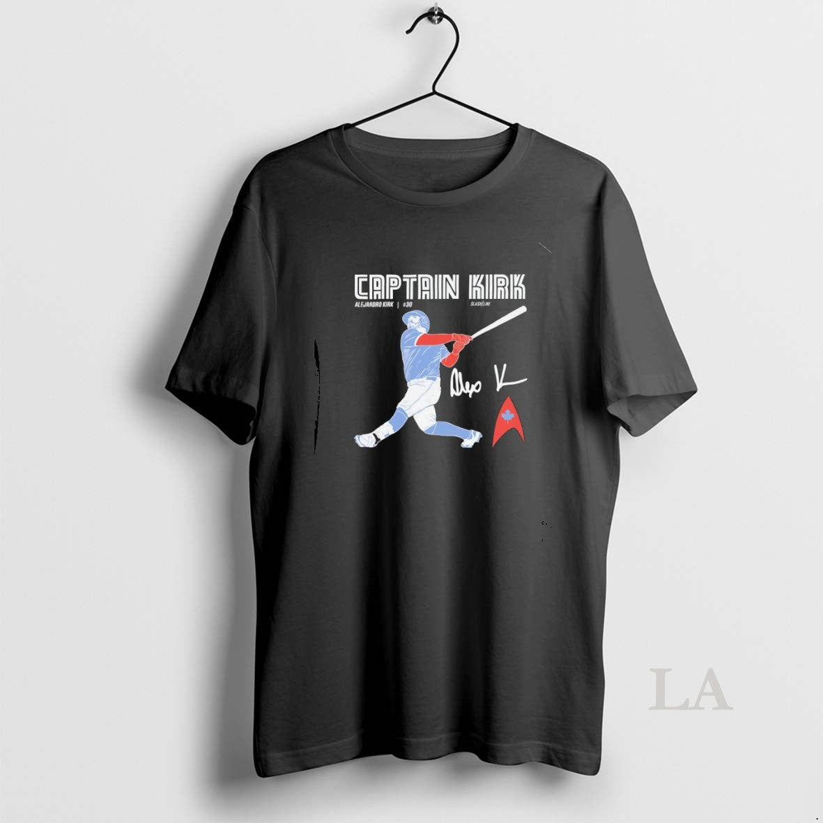 Original Captain Kirk Alejandro Toronto 2025 Mlb - Adult & Kids T-Shirts, Sweatshirts & Hoodies apparel design preview 1