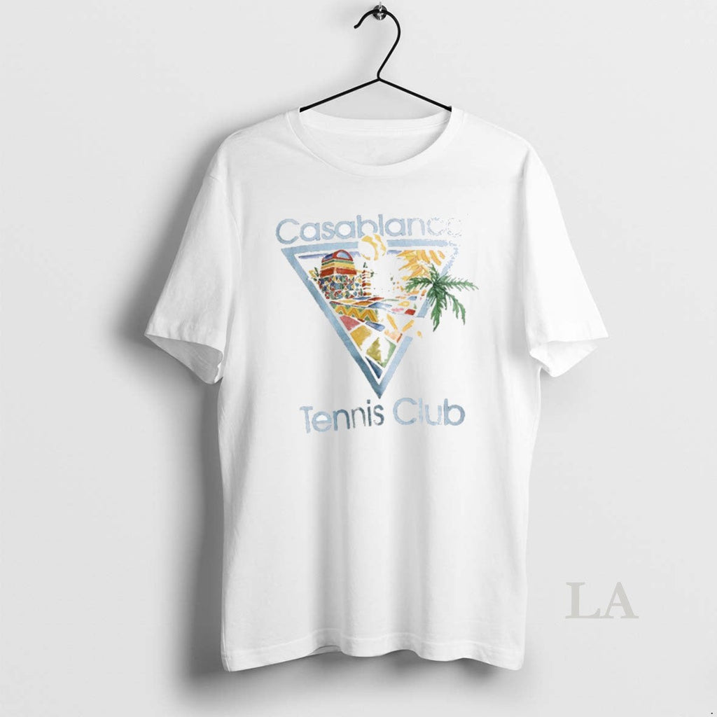 Original Casablanca Tennis Club Summer Vintage - Adult & Kids T-Shirts, Sweatshirts & Hoodies apparel design preview 1