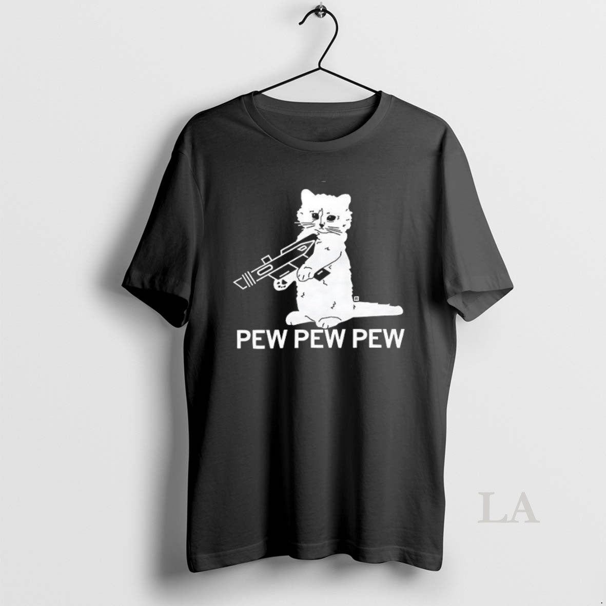 Original Cat Pew Cute Black White - Adult & Kids T-Shirts, Sweatshirts & Hoodies apparel design preview 1