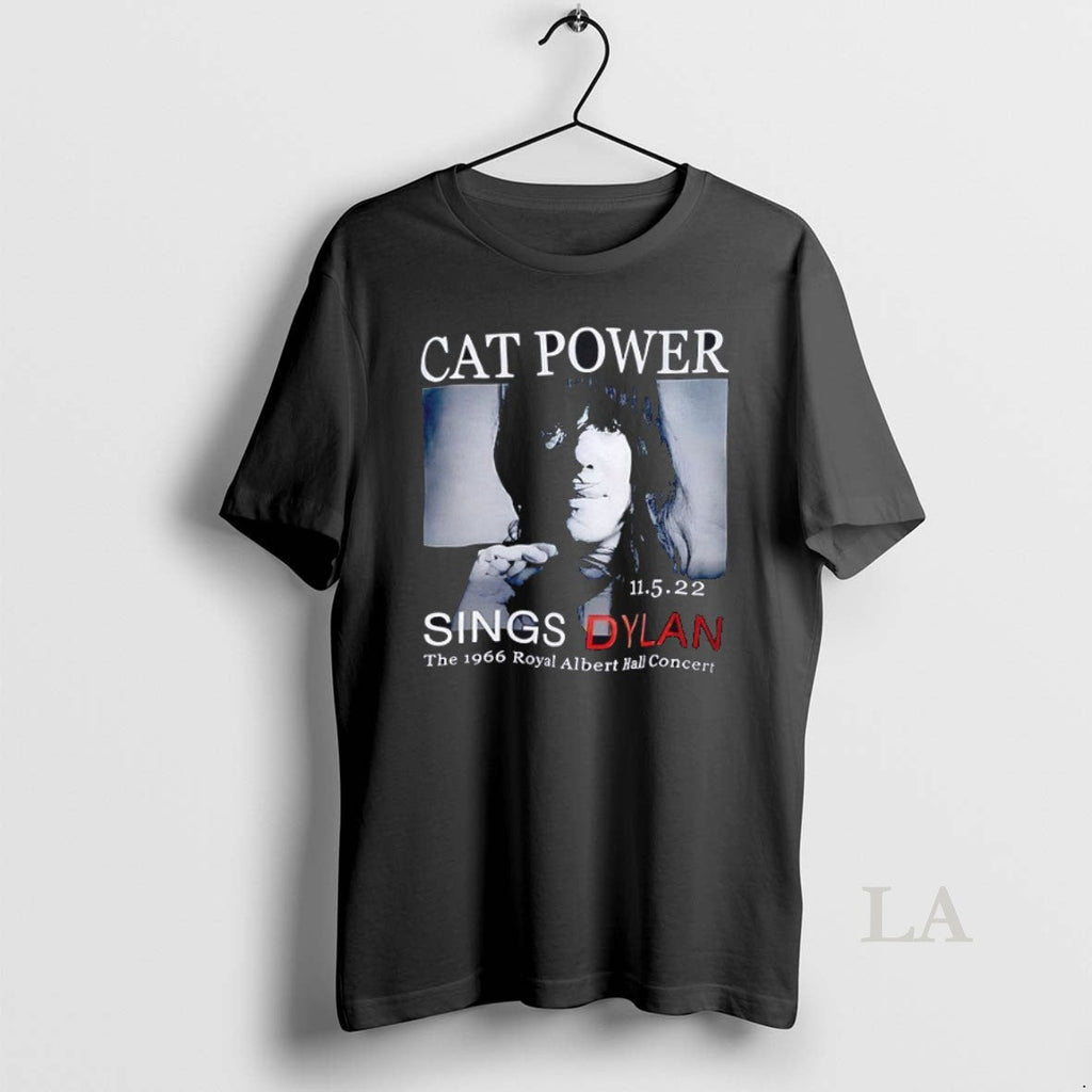 Original Cat Power Sings Dylan The 1966 Royal Albert - Adult & Kids T-Shirts, Sweatshirts & Hoodies apparel design preview 1
