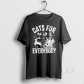 Original Cats For Everybody Christmas - Adult & Kids T-Shirts, Sweatshirts & Hoodies apparel design preview 1