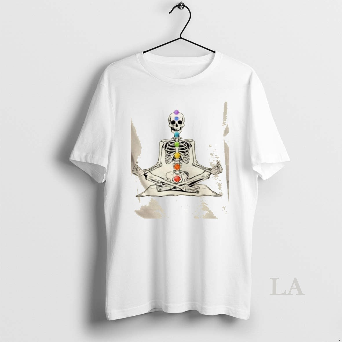 Original Chakra Skeleton Halloween - Adult & Kids T-Shirts, Sweatshirts & Hoodies apparel design preview 1