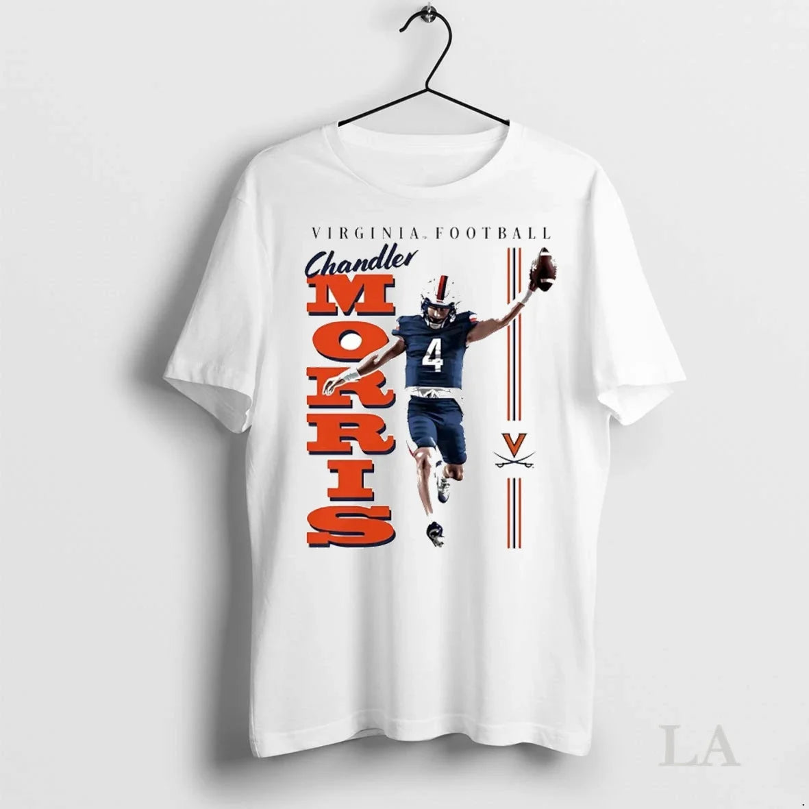 Original Chandler Morris Illustrated Virginia - Adult & Kids T-Shirts, Sweatshirts & Hoodies apparel design preview 1