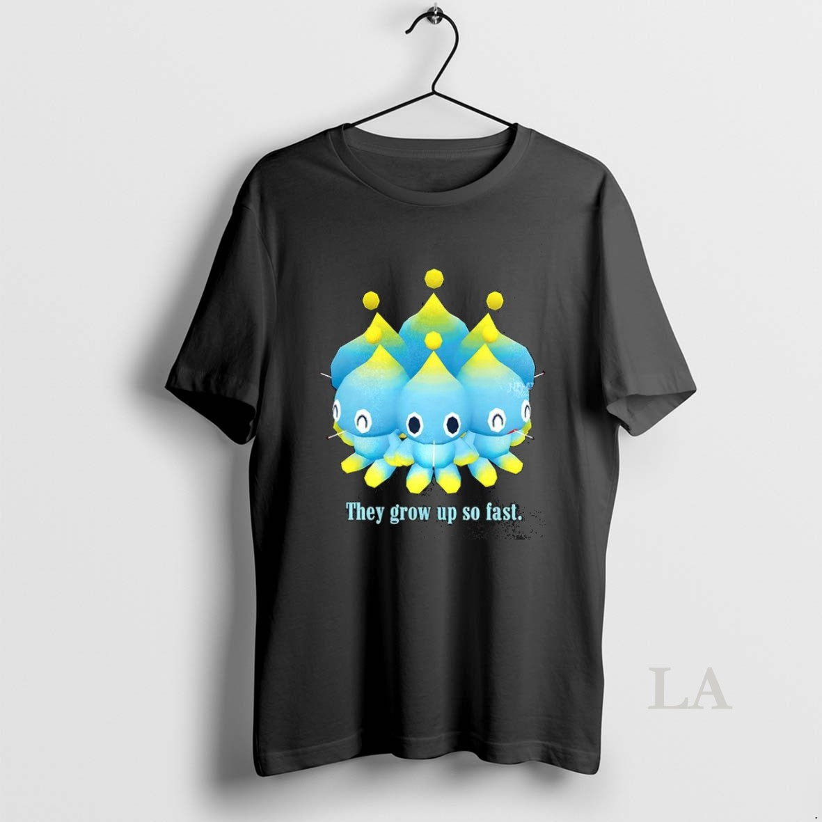 Original Chao They Grow Up So Fast - Adult & Kids T-Shirts, Sweatshirts & Hoodies apparel design preview 1