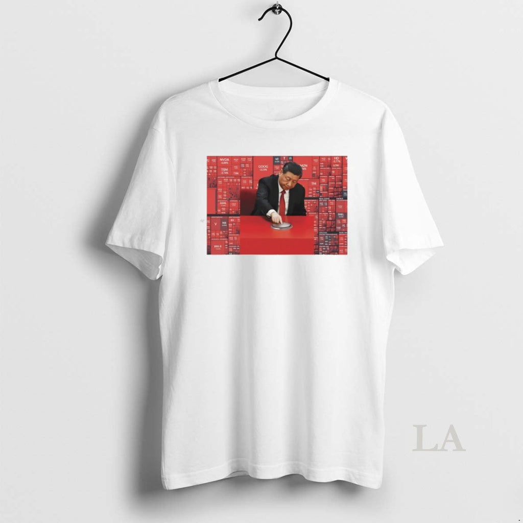Original Chaos Xi Jinping Photo - Adult & Kids T-Shirts, Sweatshirts & Hoodies apparel design preview 1