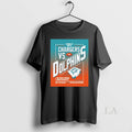 Original Chargers Vs Dolphins October 12 2025 Hard - Adult & Kids T-Shirts, Sweatshirts & Hoodies apparel design preview 1