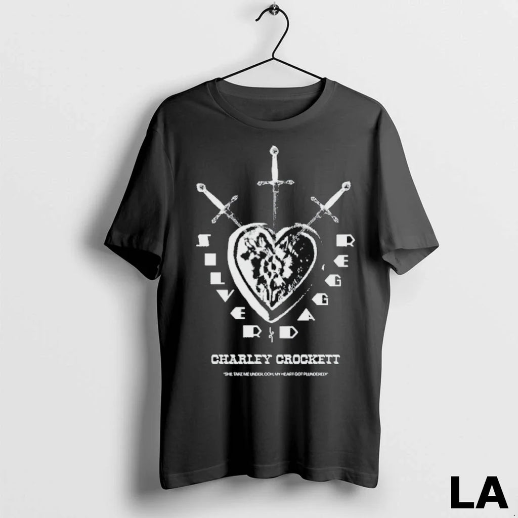 Original Charley Crockett Silver Dagger - Adult & Kids T-Shirts, Sweatshirts & Hoodies apparel design preview 1