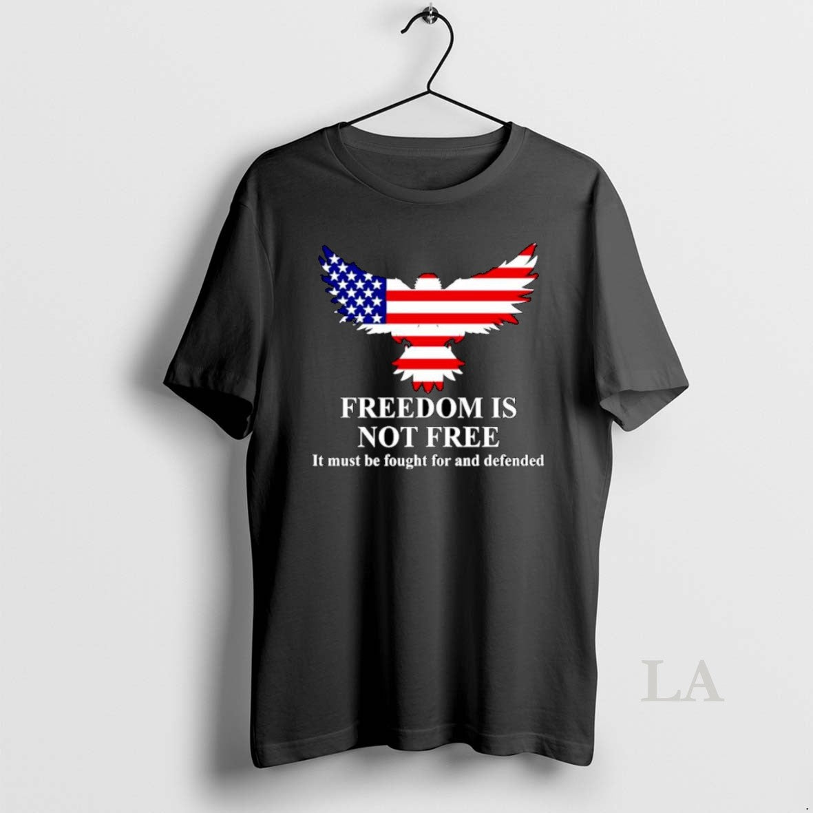 Original Charlie Kirk Freedom Is Not Free It Must Be - Adult & Kids T-Shirts, Sweatshirts & Hoodies apparel design preview 1