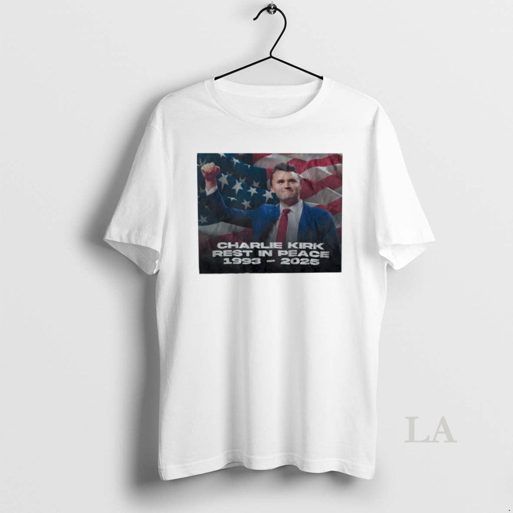 Original Charlie Kirk Rest In Peace 1993 Passed Away - Adult & Kids T-Shirts, Sweatshirts & Hoodies apparel design preview 1