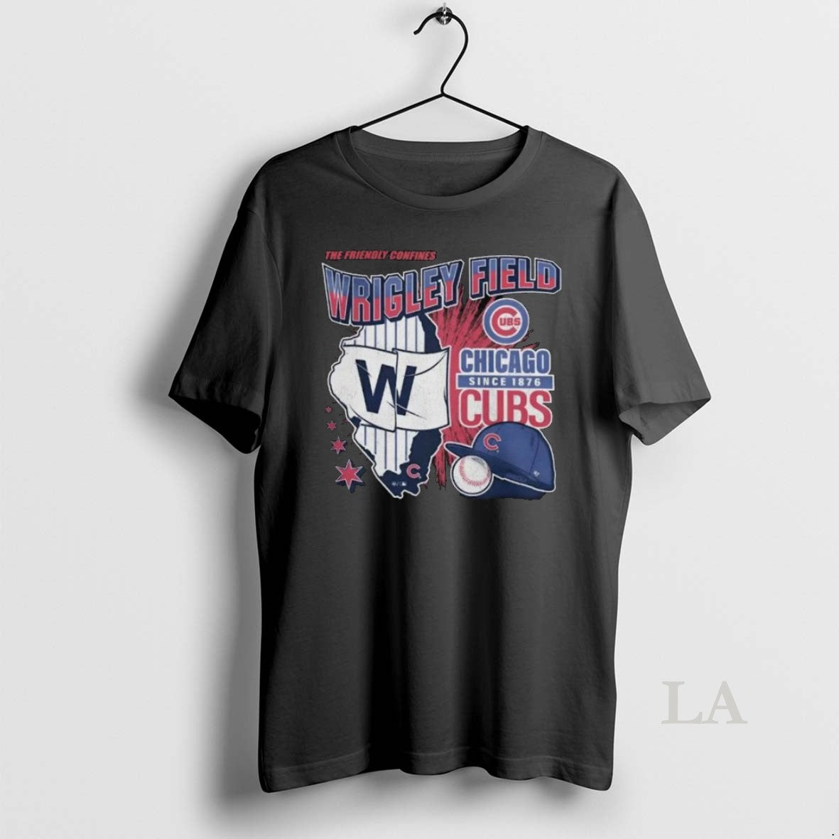 Original Chicago Cubs The Friendly Confines Wrigley - Adult & Kids T-Shirts, Sweatshirts & Hoodies apparel design preview 1