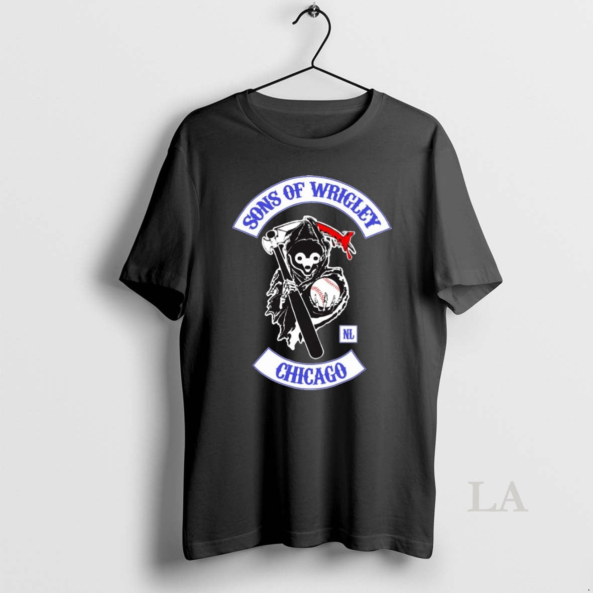 Original Chicago Cubs Baseball Sons Of Wrigley Nl - Adult & Kids T-Shirts, Sweatshirts & Hoodies apparel design preview 1