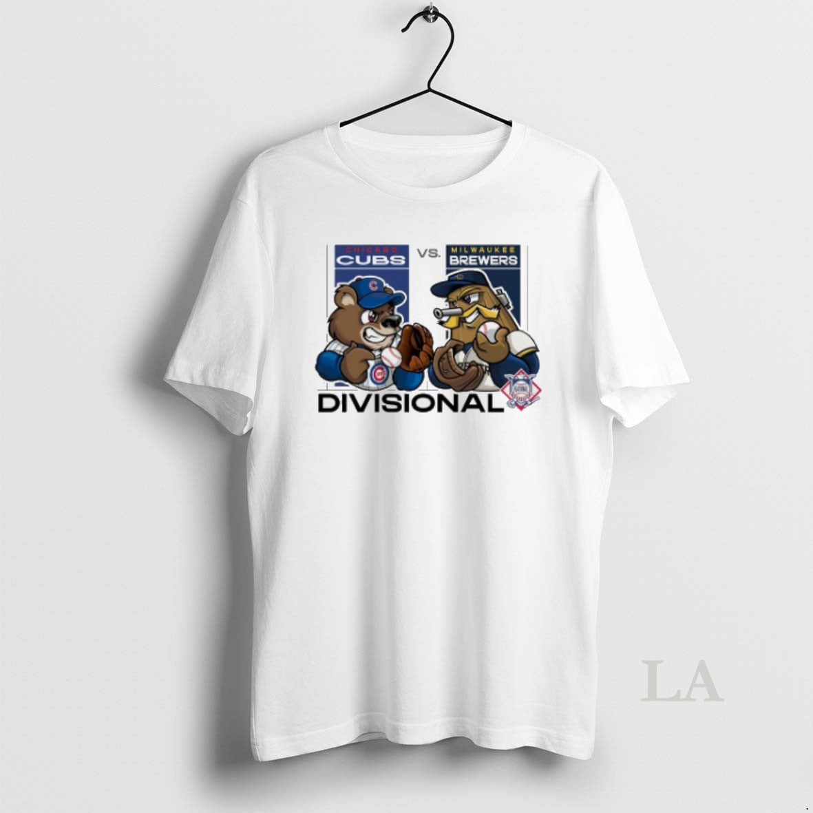 Original Chicago Cubs Vs Milwaukee Brewers 2025 Mlb - Adult & Kids T-Shirts, Sweatshirts & Hoodies apparel design preview 1