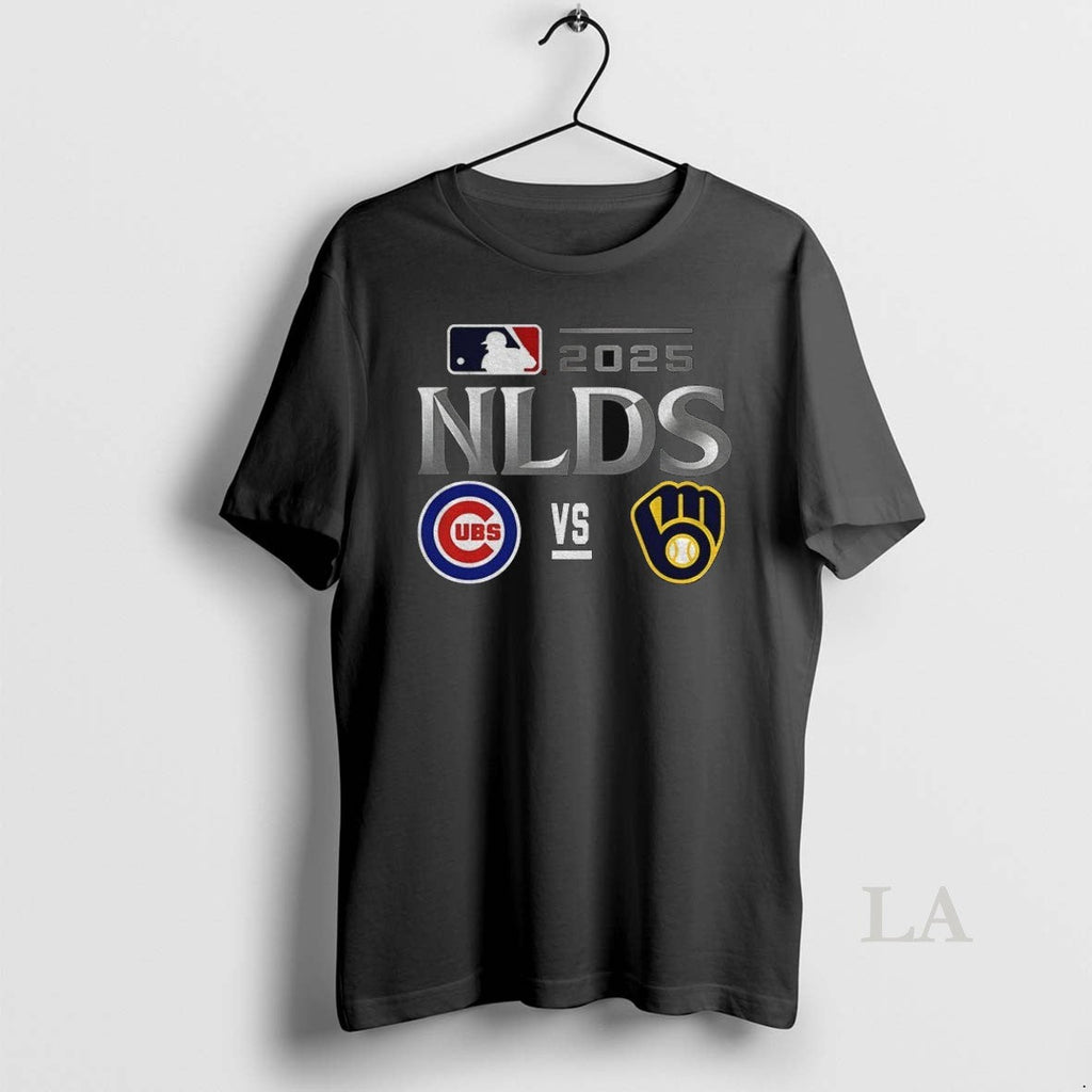 Original Chicago Cubs Vs Milwaukee Brewers 2025 Mlb - Adult & Kids T-Shirts, Sweatshirts & Hoodies apparel design preview 1