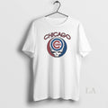 Original Chicago Cubs X Grateful Dead Logo - Adult & Kids T-Shirts, Sweatshirts & Hoodies apparel design preview 1