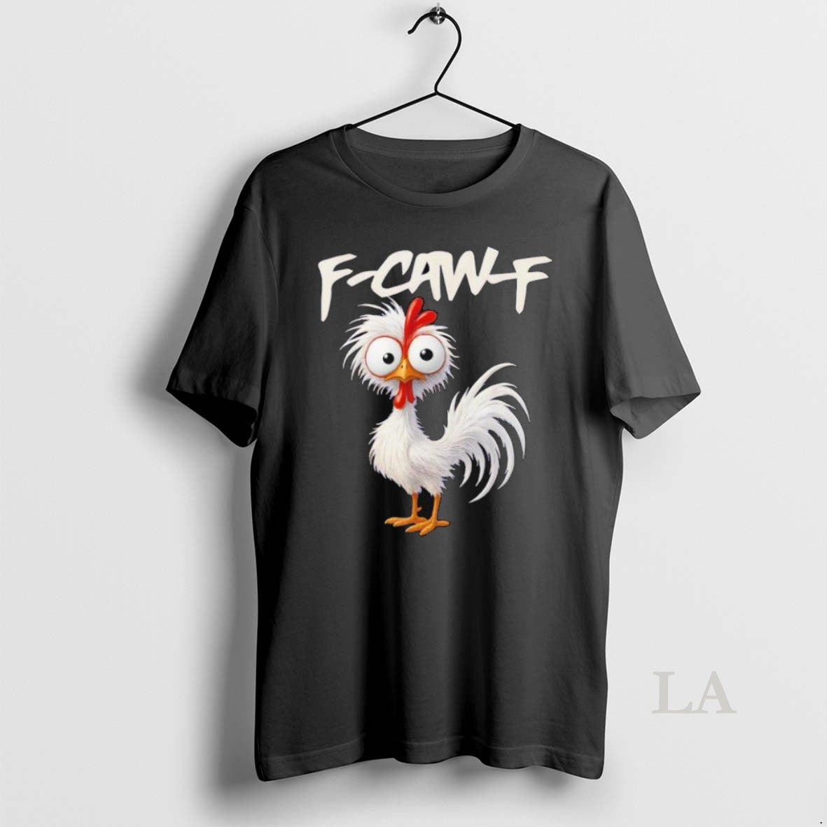 Original Chicken Humor F Caw Quote Rooster Meme - Adult & Kids T-Shirts, Sweatshirts & Hoodies apparel design preview 1
