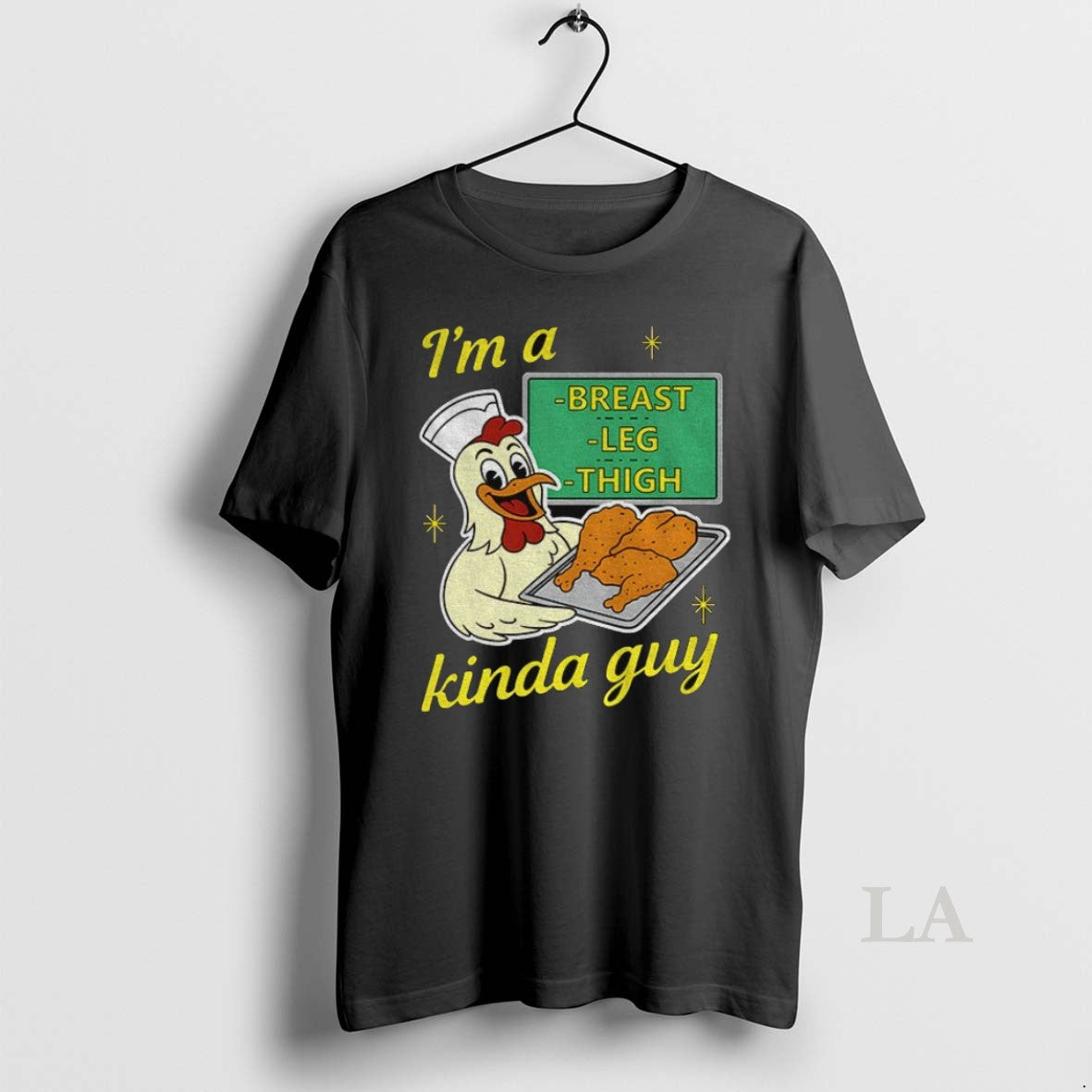 Original Chicken Cook Im A Breast Leg And Thigh Kinda - Adult & Kids T-Shirts, Sweatshirts & Hoodies apparel design preview 1